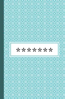 Password Log Book Small: Pocket Sized Password Book in 4"x6" Compact & Portable Size - Plain & secure design without the word "Password" mentioned in the front cover