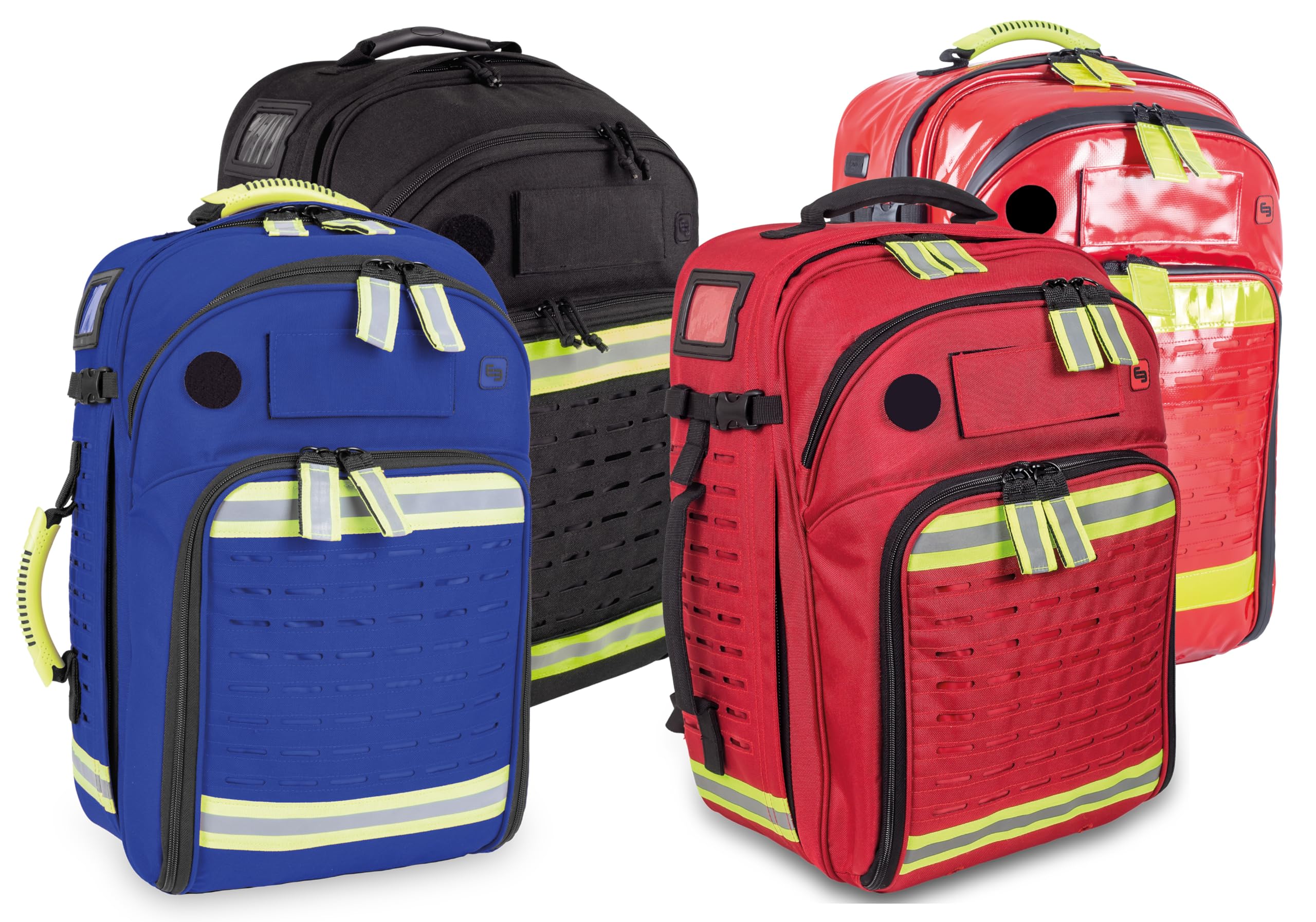 ELITE BAGS - PARAMED'S EVO Notfallrucksack | rot | großvolumig | für die professionelle Notfallversorgung
