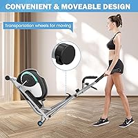 Vista 6 de Elliptical Exercise Machine, Dripex Magnetic Elliptical Machine for Home, Hyper-Quiet Elliptical Training Machines w/ 6KG Flywheel, 8 Resistance