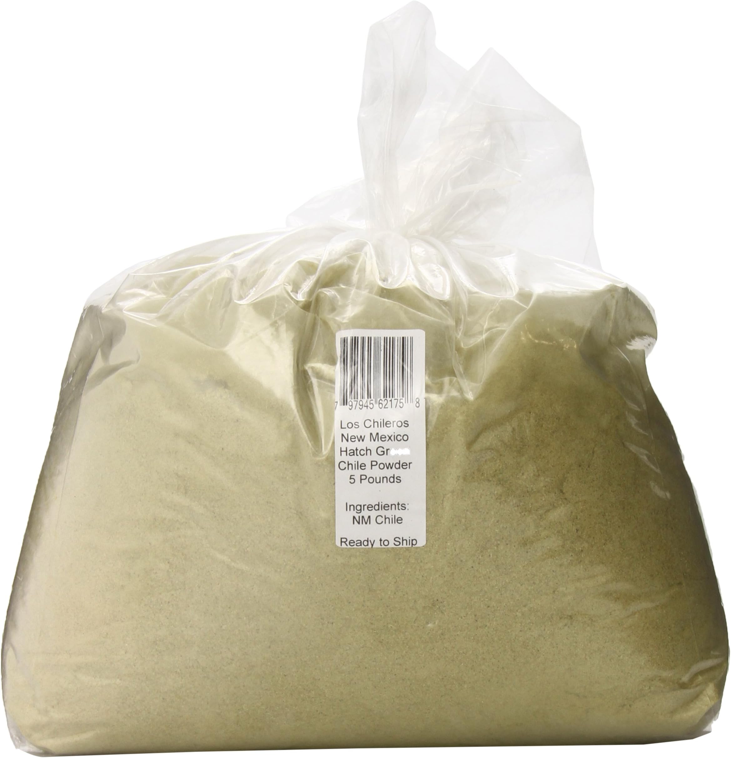 Los Chileros New Mexico Hatch Green Chile, Powder, 5 Pound
