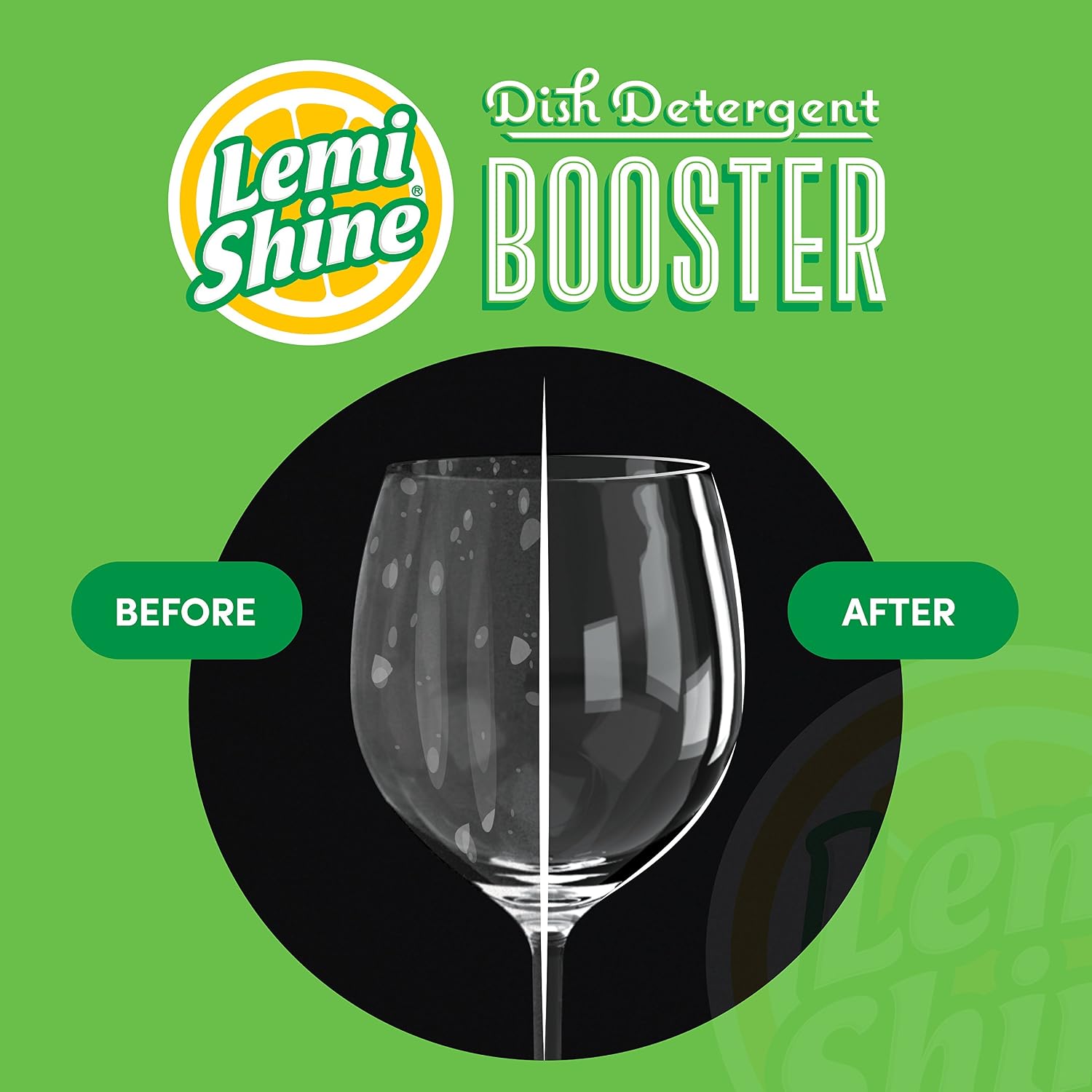 Lemi Shine Detergent Booster, 24 Ounce