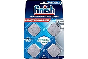 Finish AllFresh for Dishwasher, 4 Count - Cleans Hidden Grease
