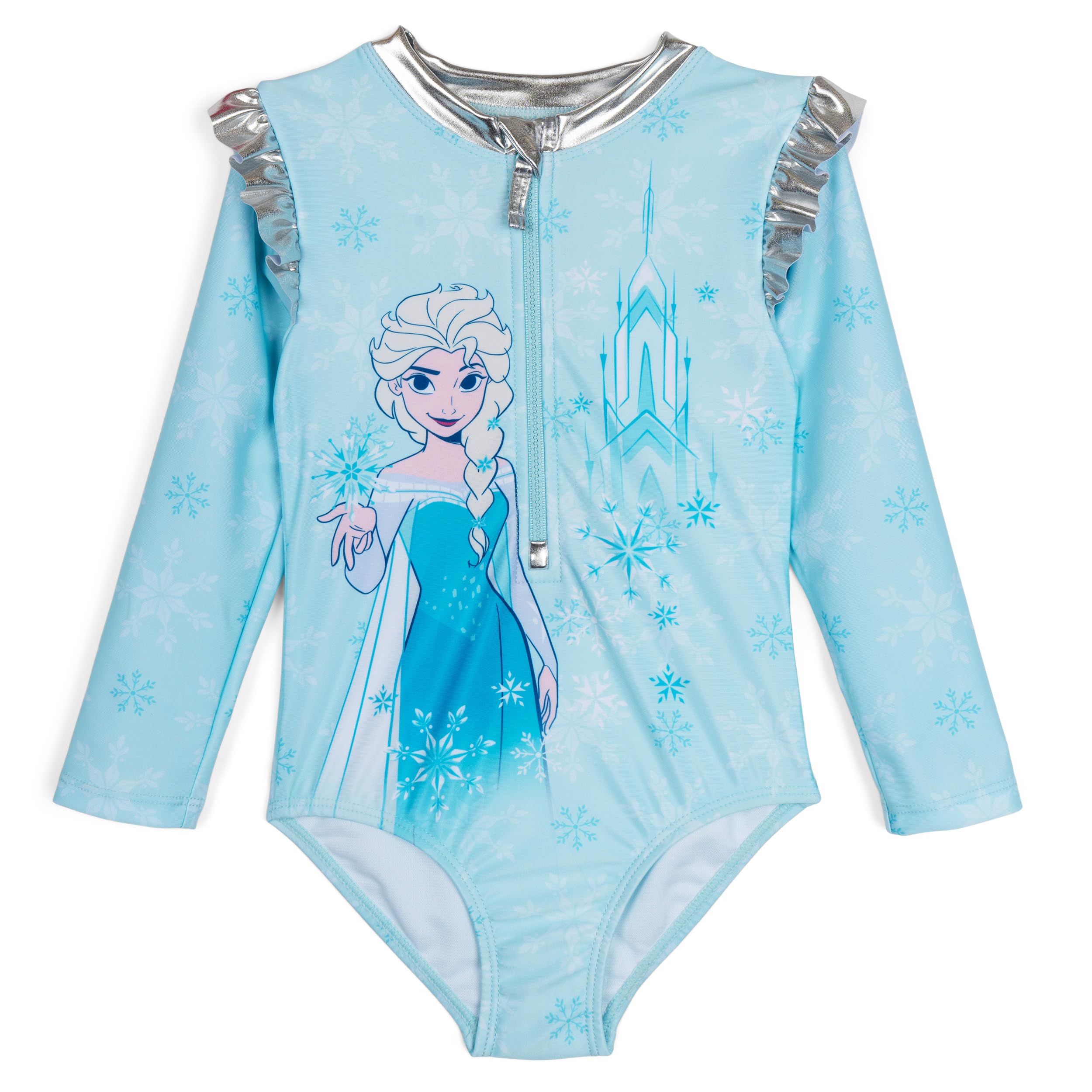 Disney One Piece Bathing Suit UPF 50+ Newborn to Little Kid Sizes (6-9 Months - 7-8)