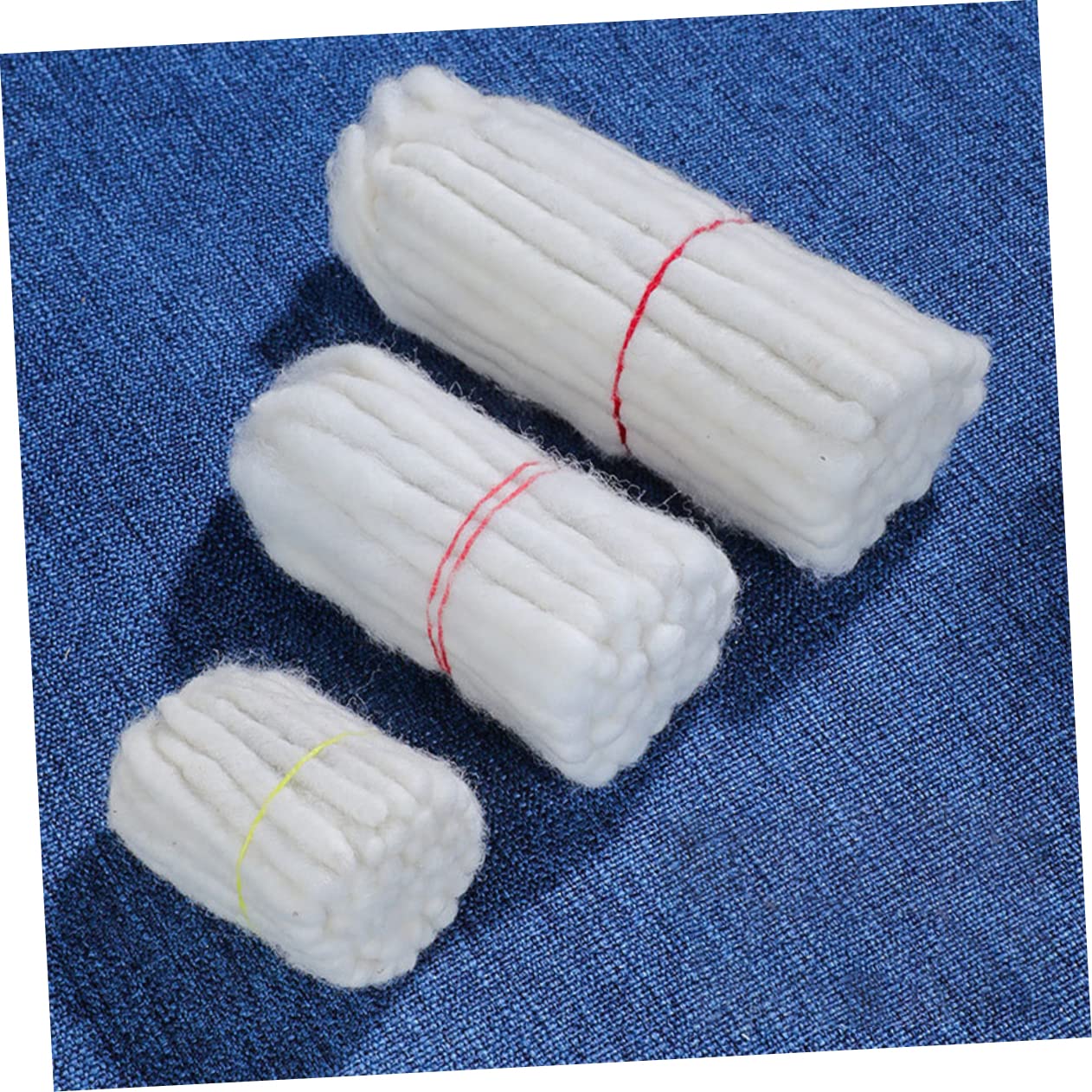 VILLCASE Candele Religiose Ad Olio 25 Pezzi Ghee Stoppini in Cotone Stoppini Per Per Candele Per Esperimenti Sicuri Per Produzione e Olio Cotone