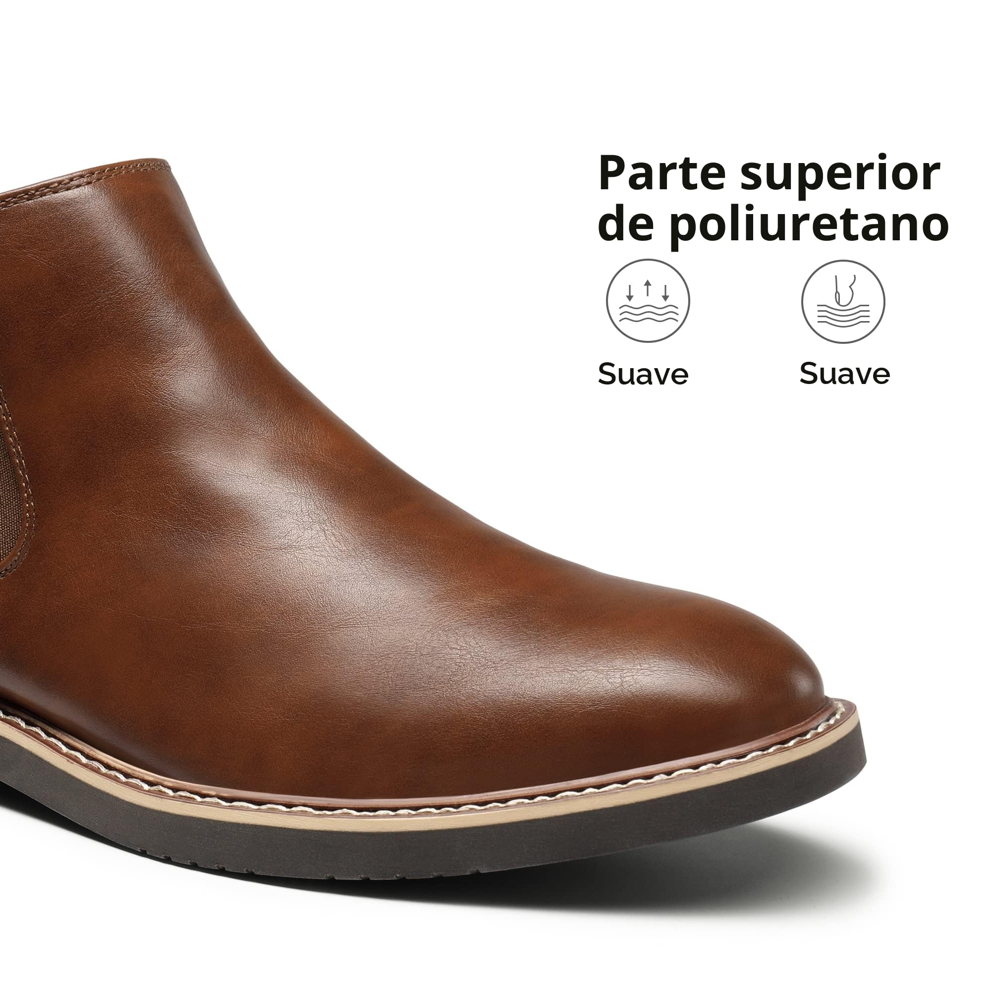 Bruno Marc Botas de hombre Chelsea Botas Botines Botas