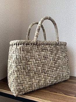 胡桃　クルミ　かご　籠バッグ かごや かごバッグ くるみ 胡桃 クルミ 編み込み 籠バッグ