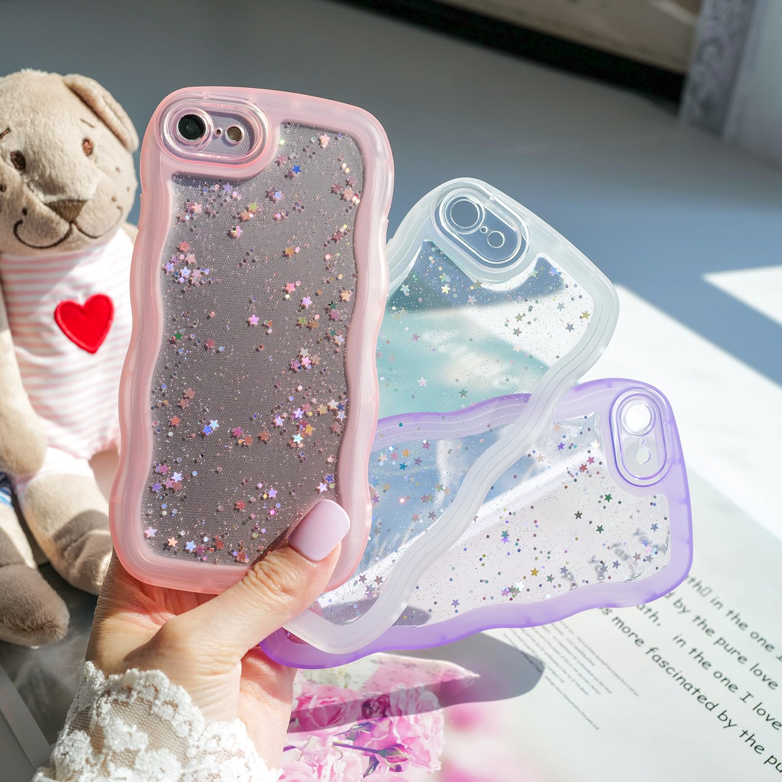 CUSTODIA TELEFONO PERSONALIZZATA NOME CHIARO COVER ANTIURTO PER - Foto 4