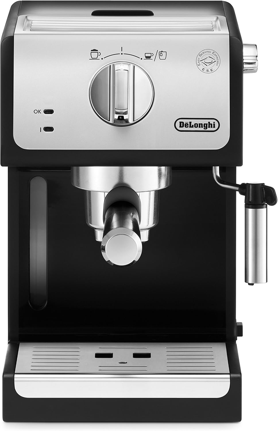 DeLonghi ECP 35.31 Independiente Semi-automática Máquina espresso 1.1L  Negro, Acero inoxidable - Cafetera (Independiente, Máquina espresso, Negro,  Acero inoxidable, De plástico, Giratorio, 1,1 L) : Amazon.es: Hogar y cocina