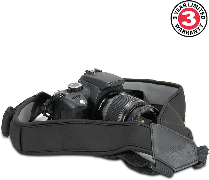 Arnés para cámara DSLR USA Gear adapatable y acolchonado miniatura 7