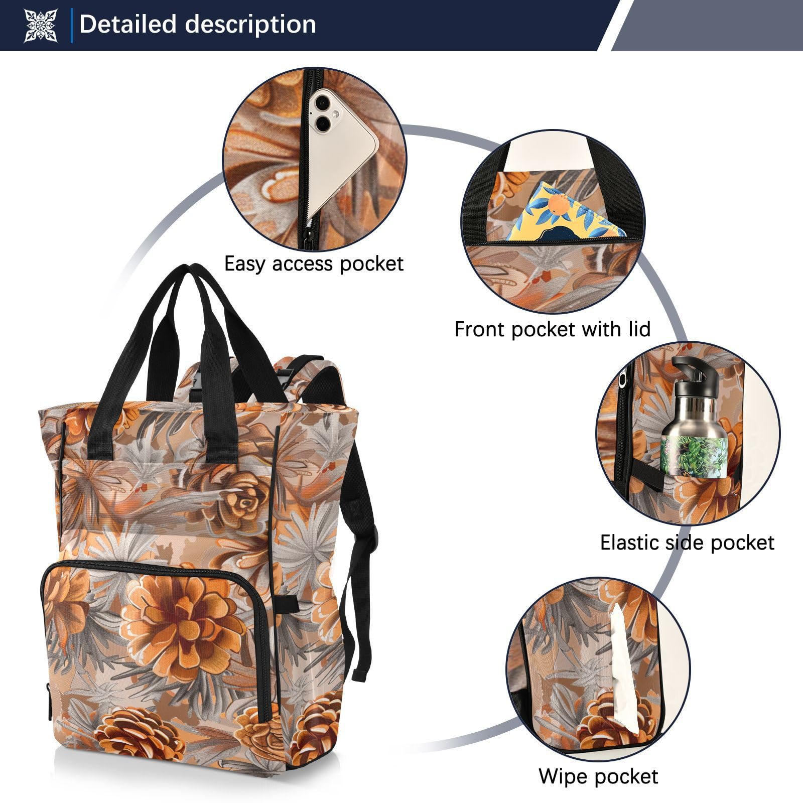 Baby Bags - Sacchetti per la mamma, stile marocchino, stile