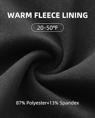 Miniatura 4 de ROCKBROS Pantalones con pechera de ciclismo para hombre, acolchados, térmicos, para invierno, largos, para clima frío