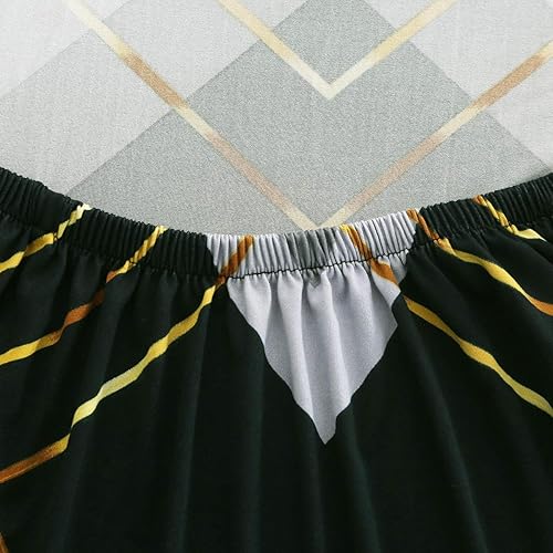 Vista 149 de MIFXIN Funda de sofá sin brazos, funda elástica plegable para sofá cama, sin reposabrazos, protector de muebles de elastano impreso lavable, sin