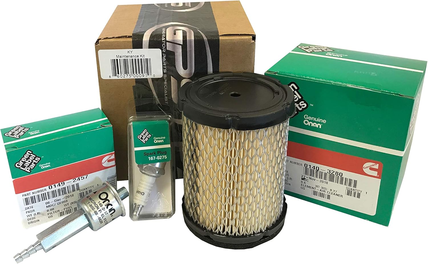 Amazon GPS発電機部品 スペシャリストチューンアップキット Onan RV Generator Model KY 4000