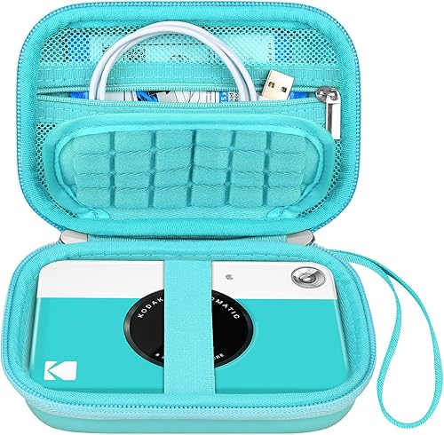 Canboc Funda de transporte compatible con KODAK Printomatic Cámara digital de impresión instantánea, bolsillo de malla con cremallera para papel