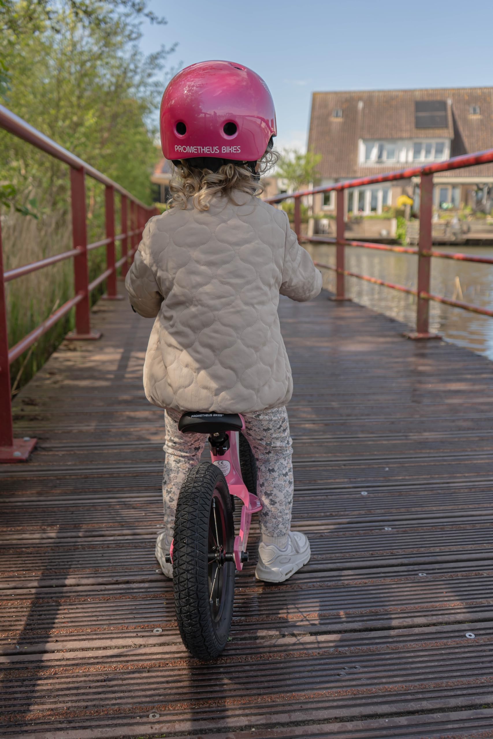 Casque Vélo Enfant Prometheus - Taille XS 48-52cm Avec Réglage Rotatif - Certifié TÜV