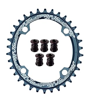 Amazon | Jgbike ラウンドオーバルチェーンリング 104mm BCD