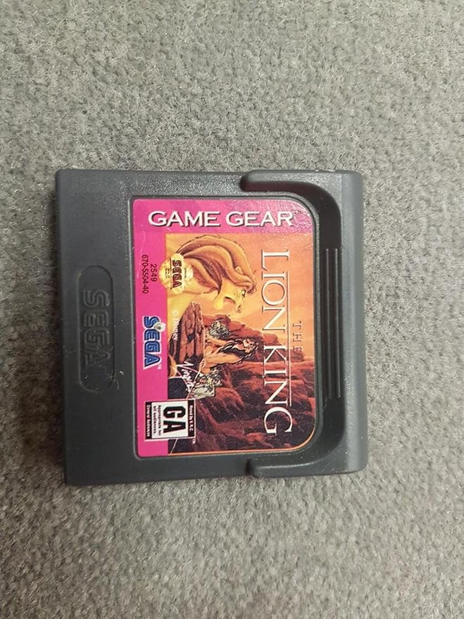 Disney's The Lion King Sega (Game Gear) Amazon.co.uk PC & Video Games
