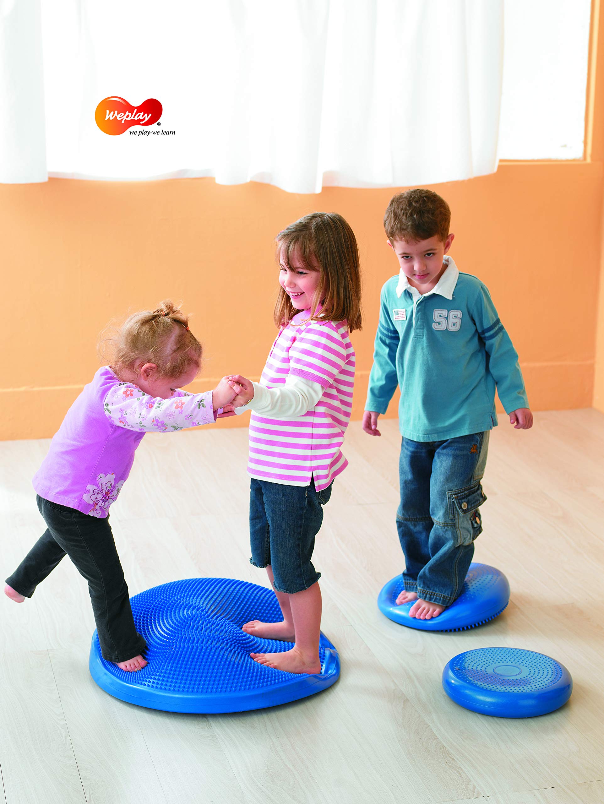Eduplay KT4302 poduszka powietrzna 35 cm Wp taktil, wielokolorowa
