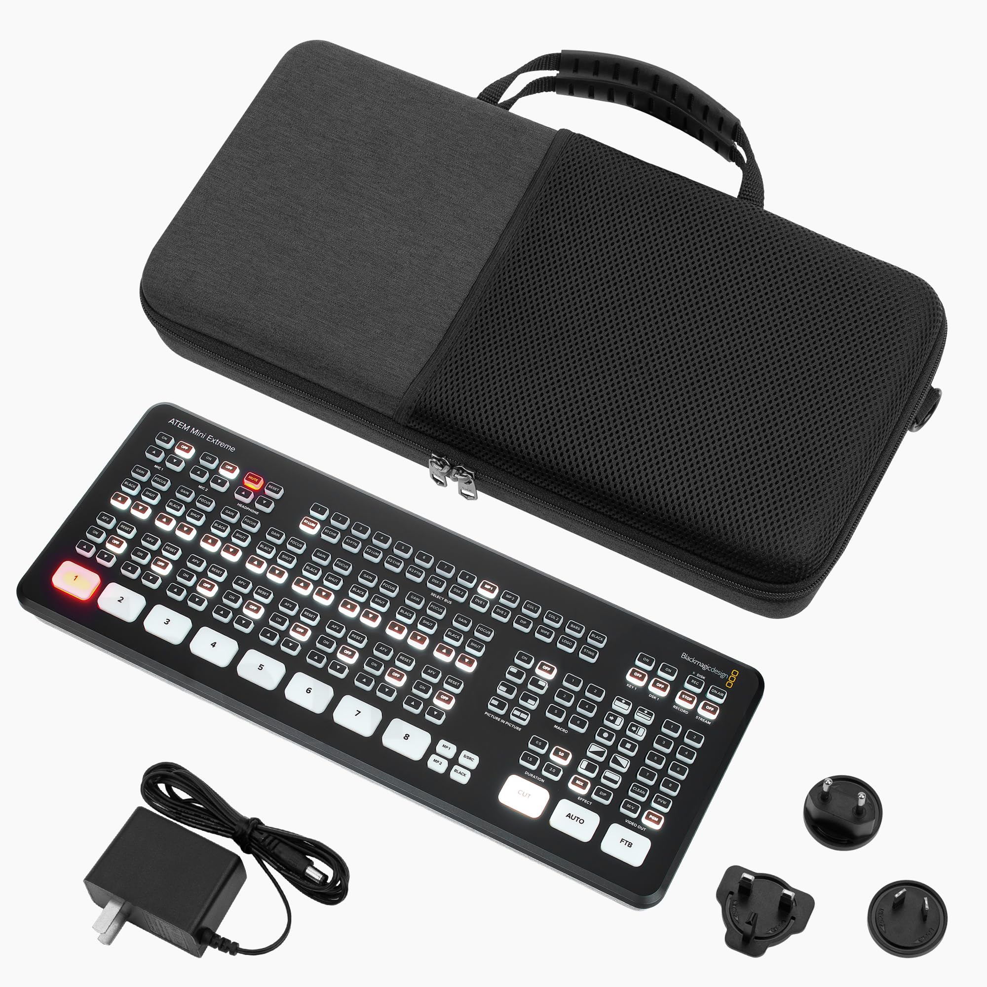 ATEM Mini Extreme ISO スイッチャー 防水キャリーケース付 Amazon.co