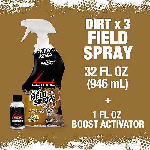 Miniatura 4 de Lethal Original Field Spray with Human Scent Eliminating Agent for Hunting Clothes