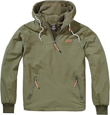 Brandit Men's Luke Windbreaker : Amazon 