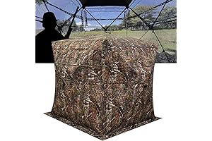 270-Degree See-Through Hunting Blind: Your Deer Hunting Sanctuary