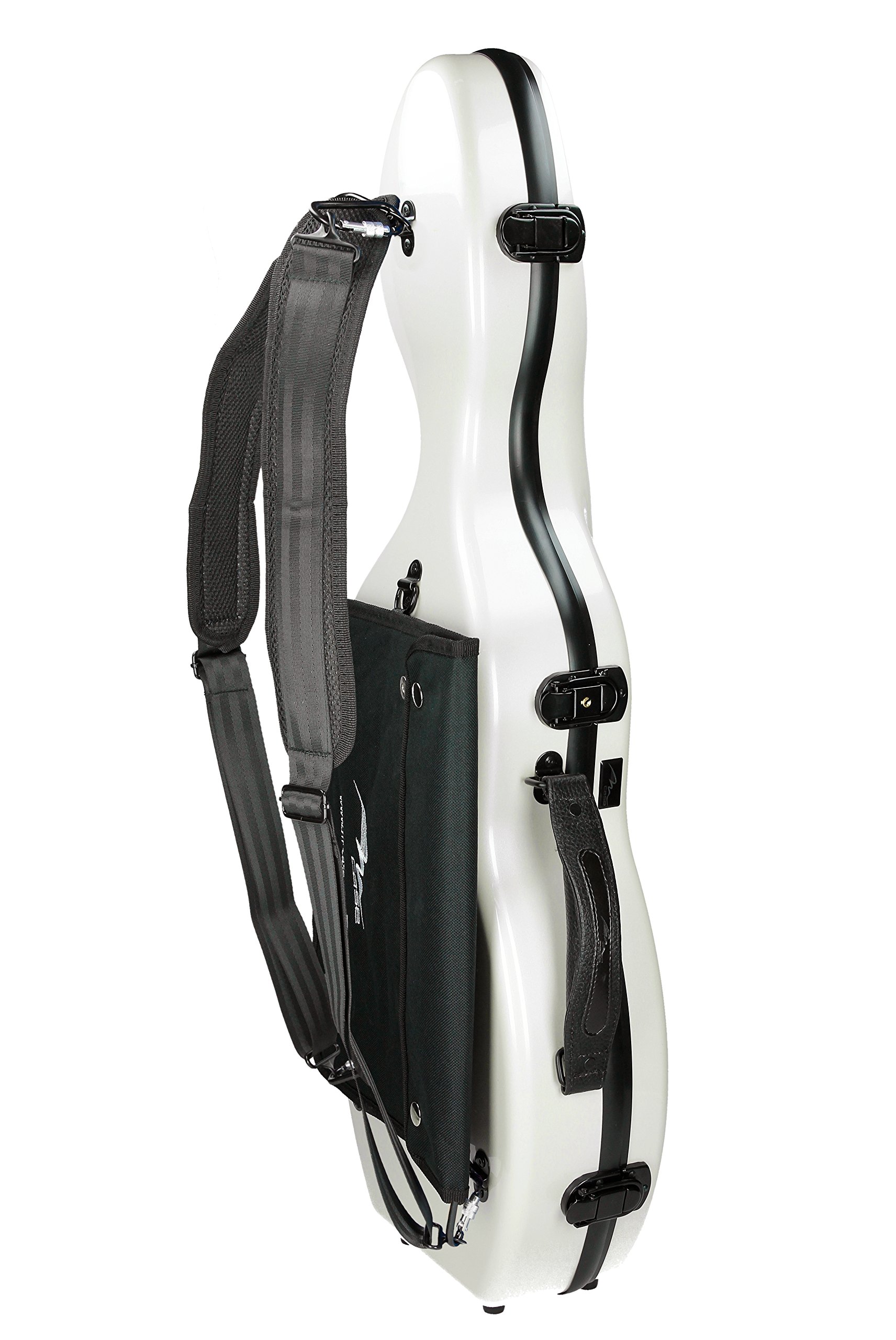 Geigenkoffer Glasfaser Ultra light 4/4 weiß M-Case