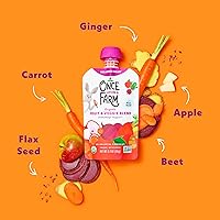 Vista 6 de Once Upon a Farm, OhMyMega Veggie Orgánico, 3.2 onzas