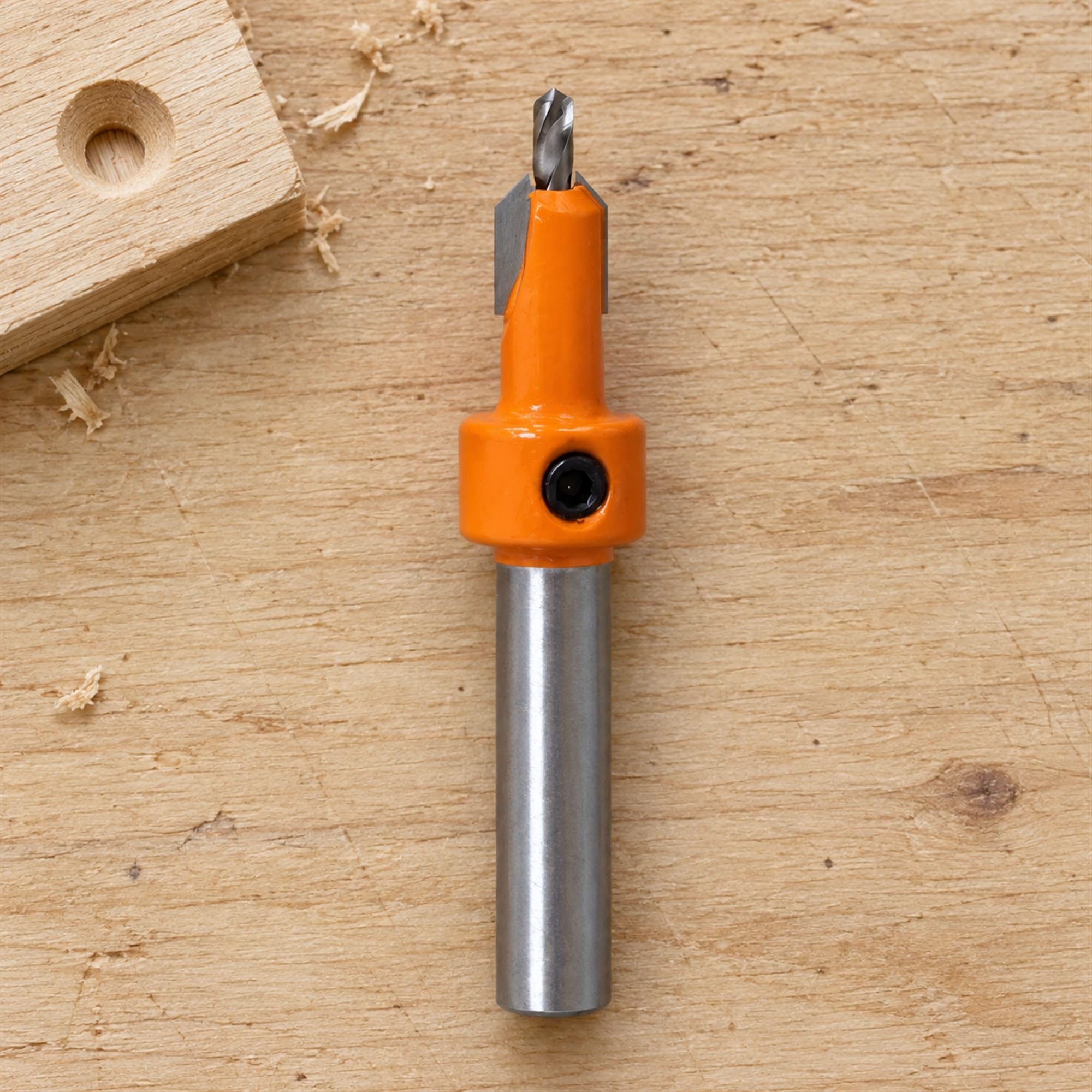 Steel Woodworking Hole Cutter for Cabinet Making and Wood Boring, Workshop Accessory for Furniture Assembly Tasks