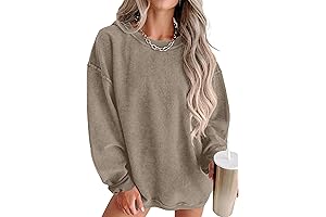 Women's Cozy Corded Sweatshirt
