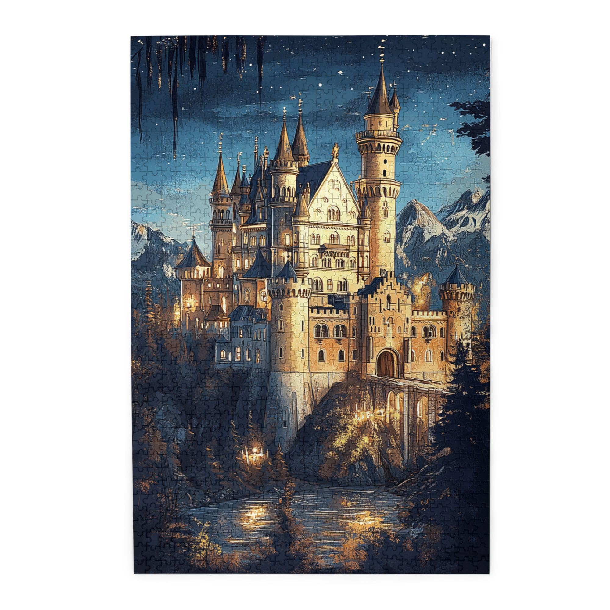 Vextrovia Books & Fairy Tale Castles 1000 Piece Jigsaw Puzzle For Adults - Vibrant, Challenging Puzzle Game - View #5