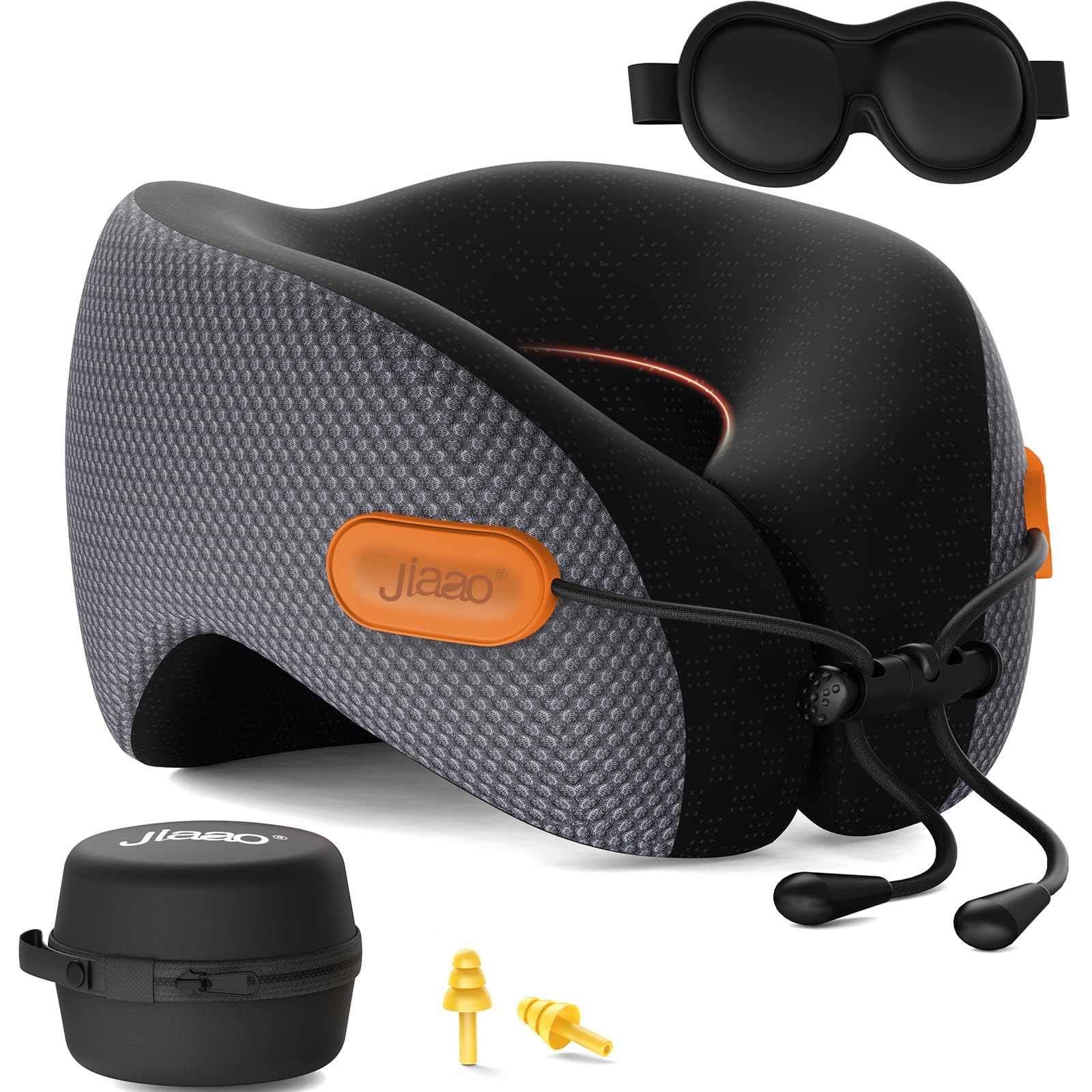 Photo 1 of Ergonomic Travel Pillow,100% Memory Foam Travel Neck Pillow For Airplanes