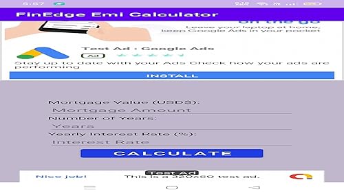FinEdge Emi Calculator