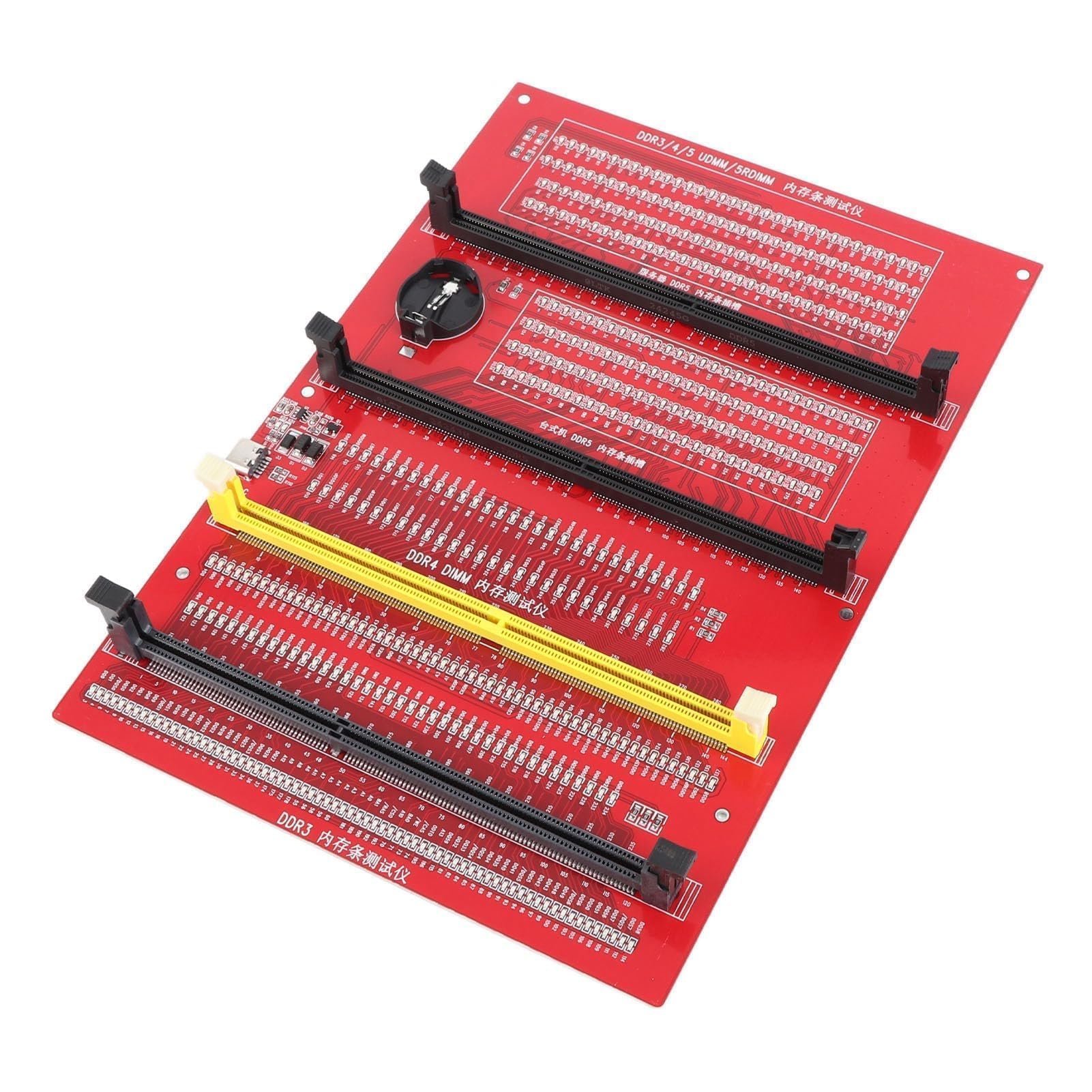 Headerbs Modulo RAM Memoria Server PC Desktop DDR3 DDR4 DDR5UDMM DDR5RDIMM Scheda Tester