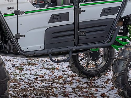 Miniatura 6 de SuperATV Barras Nerf escalón para deslizadores de rocas compatibles con Honda/Polaris/Can-Am/Yamaha/Kawasaki | Se adapta a todas las barras y