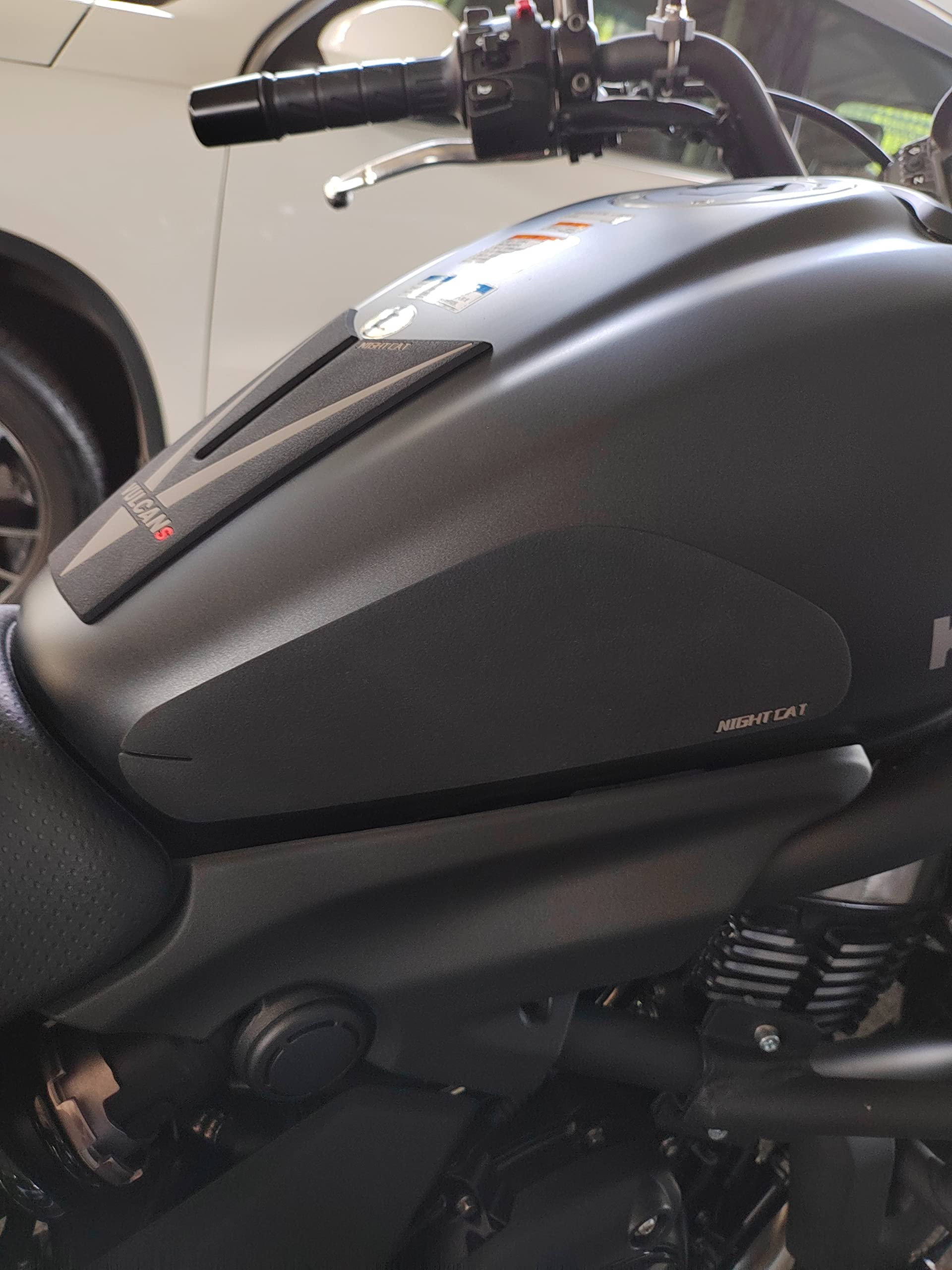 Voor Kawassaki Voor Vulcans650 VN650 Voor Vulcan-S 650 Universele Brandstoftank Pad Motorfiets Stickers Decals Protector Decoratie Tankpads Tanktractie (Kleur : Transparent red