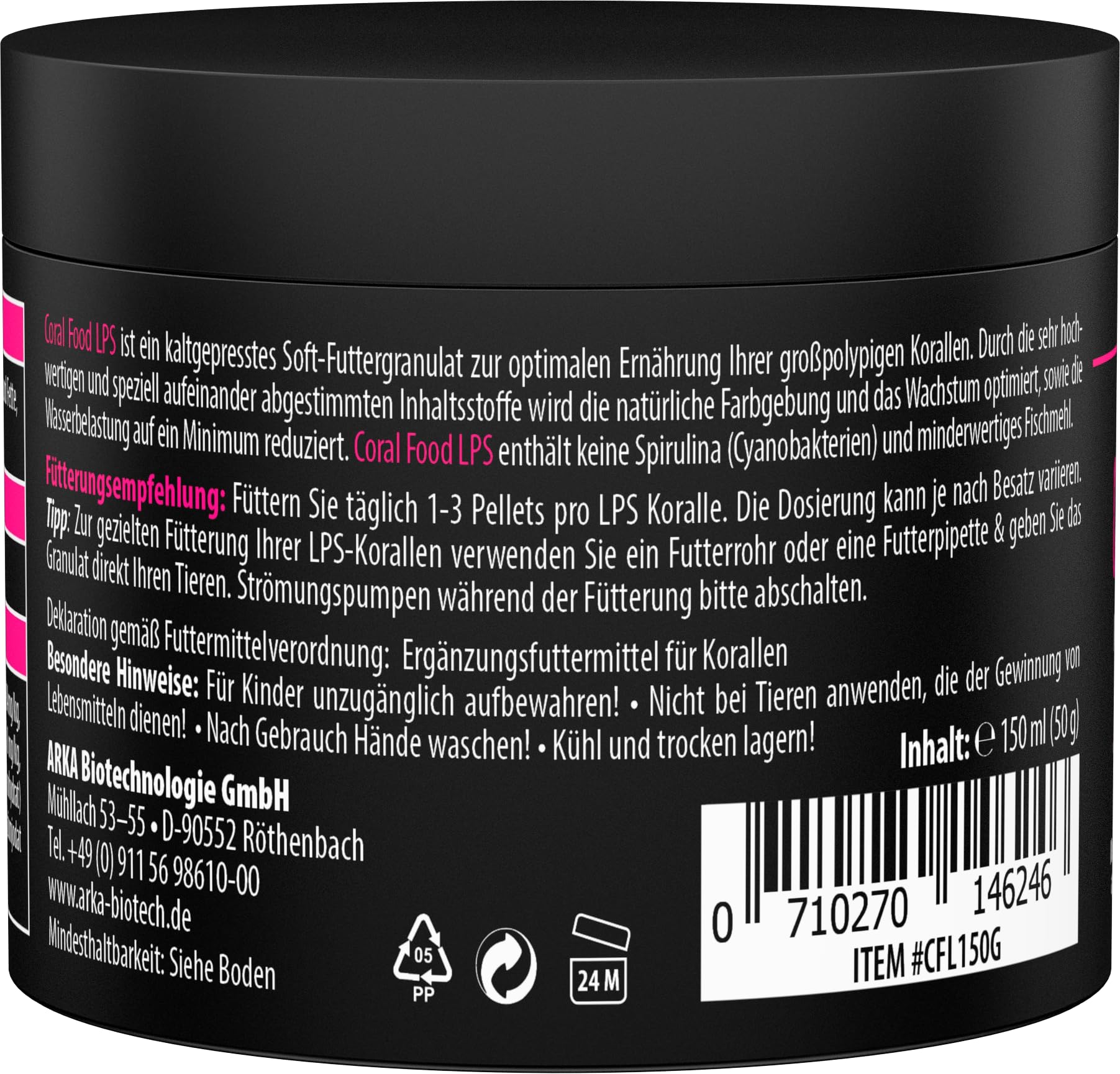 MICROBE-LIFT Coral Food LPS & SPS – Granulat & Staubfutter Für Groß- Und Kleinpolypige Korallen
