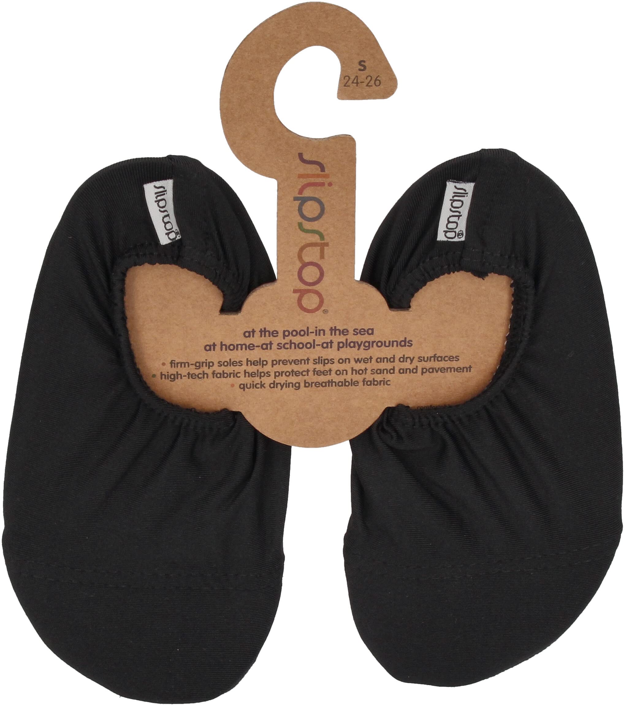 Slipstop Black Wasserschuhe Kinder