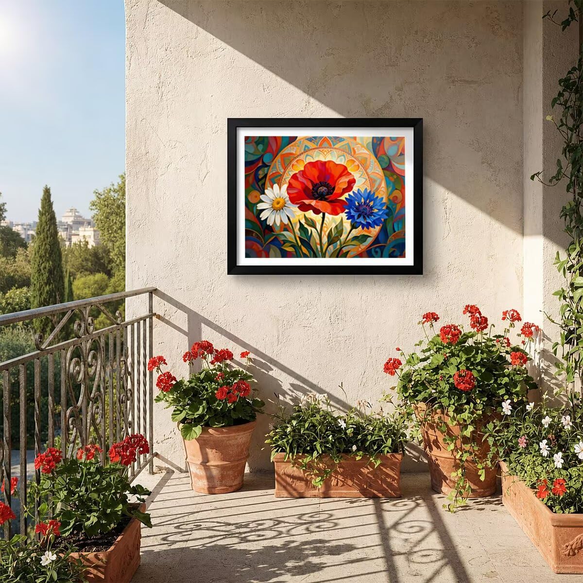Flower Diamond Painting Kit Adulti Regalo Bambina 135x100cm L-7292