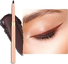 OULAC Matte Brown Eye Liner Pencils Waterproof, Smudge-proof Retractable Eyeliner Lasts 24H +, Highly Pigmented and Smooth, Long-lasting Formula, Vegan (03) Teddy
