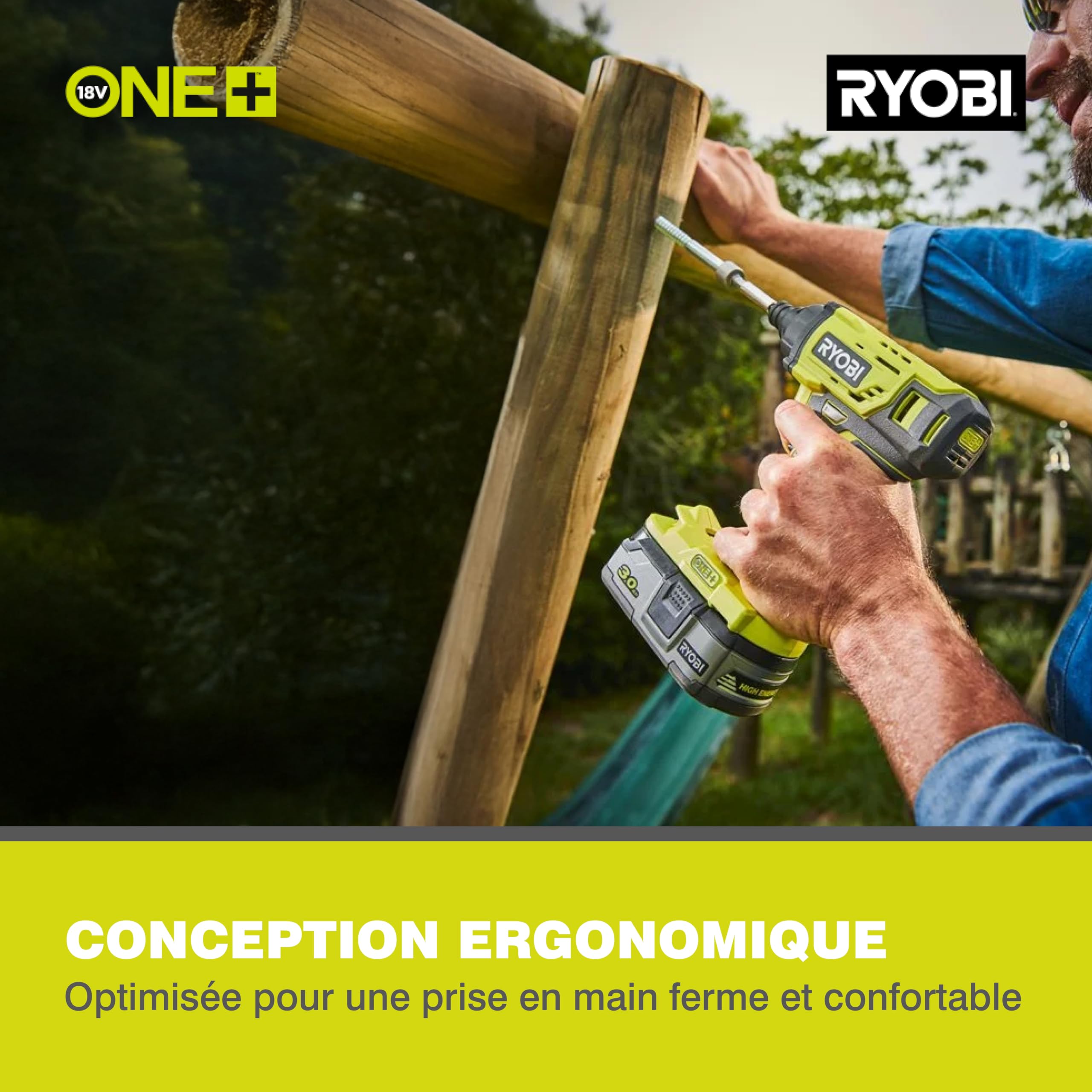 RYOBI Visseuse à Chocs Sans Fil 18V ONE+ R18ID2-0 200 Nm 3 Modes 1/4"