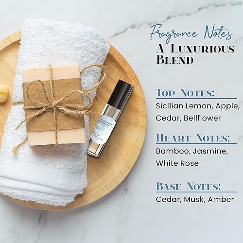 Miniatura 5 de Hues Of Blue Light - Perfume corporal para mujer, fragancia floral afrutada para mujer, de larga duración, tamaño de viaje, inspirado en azul claro