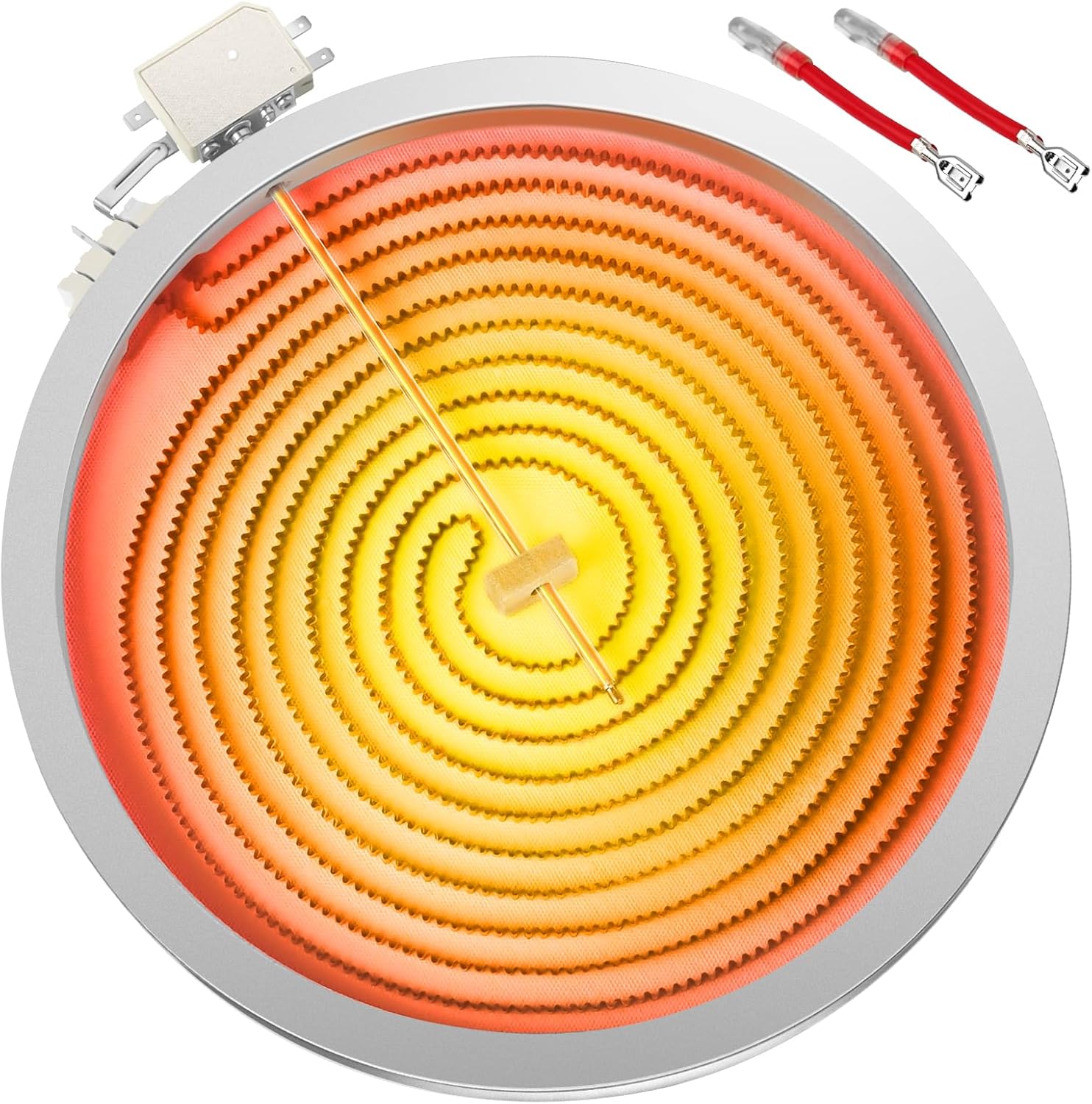 𝟮𝟬𝟮𝟲 𝙐𝙥𝙜𝙧𝙖𝙙𝙚𝙙 316291200 WB30T10146 12" Haliant Radiant Surface Element by puxyblue for G-E Electric Range Replaces WB30T10134 1556233 AP4484423 PS2370249 EAP2370249