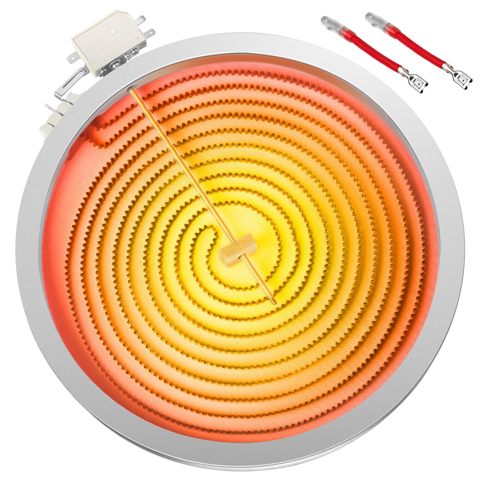 Elemento radiante de 12 pulgadas WB30T10146 para cocina eléctrica vitrocerámica G-E