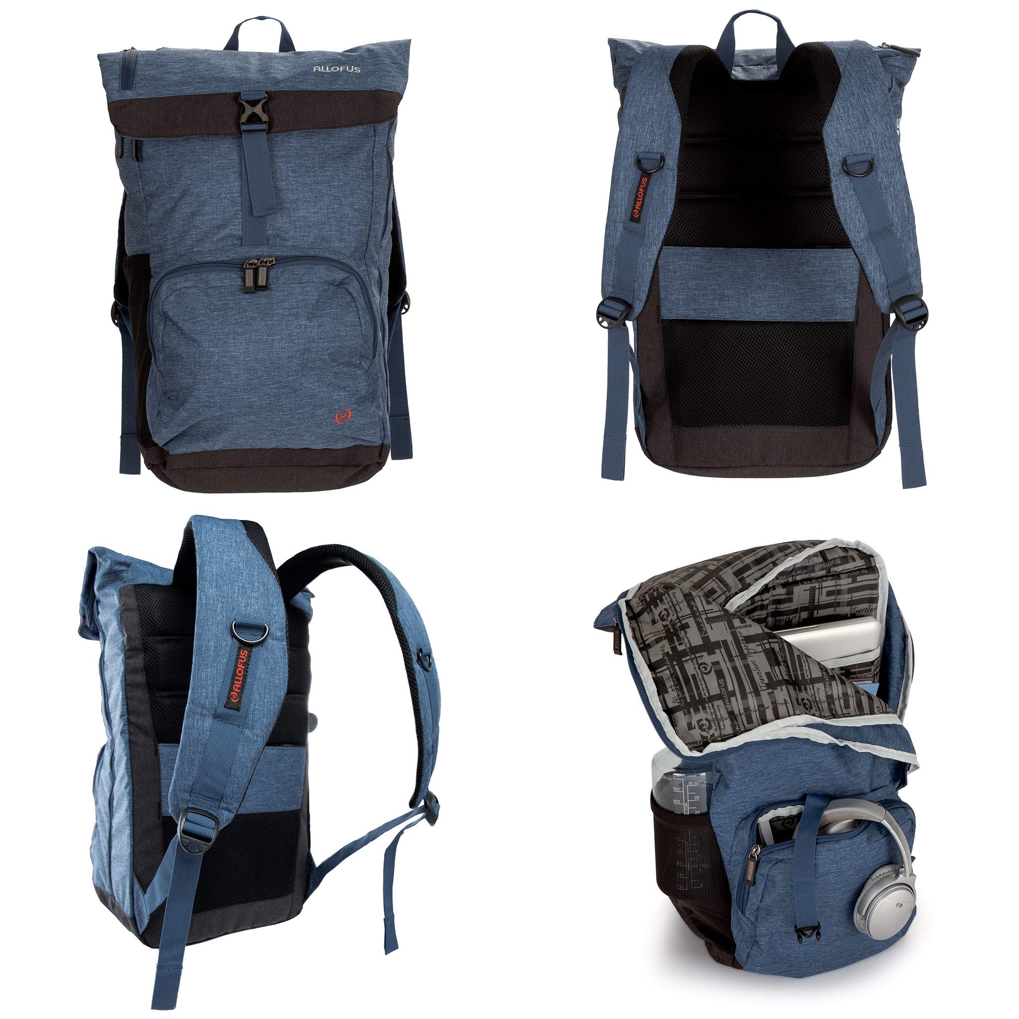 all of us cruiser laptop backpack All Us Cruiser Lightweight Unisex Laptop Backpack Foldover Flap L-Shaped  Side Access Zipper (Dark Blue) : Amazon.com.au: Computers