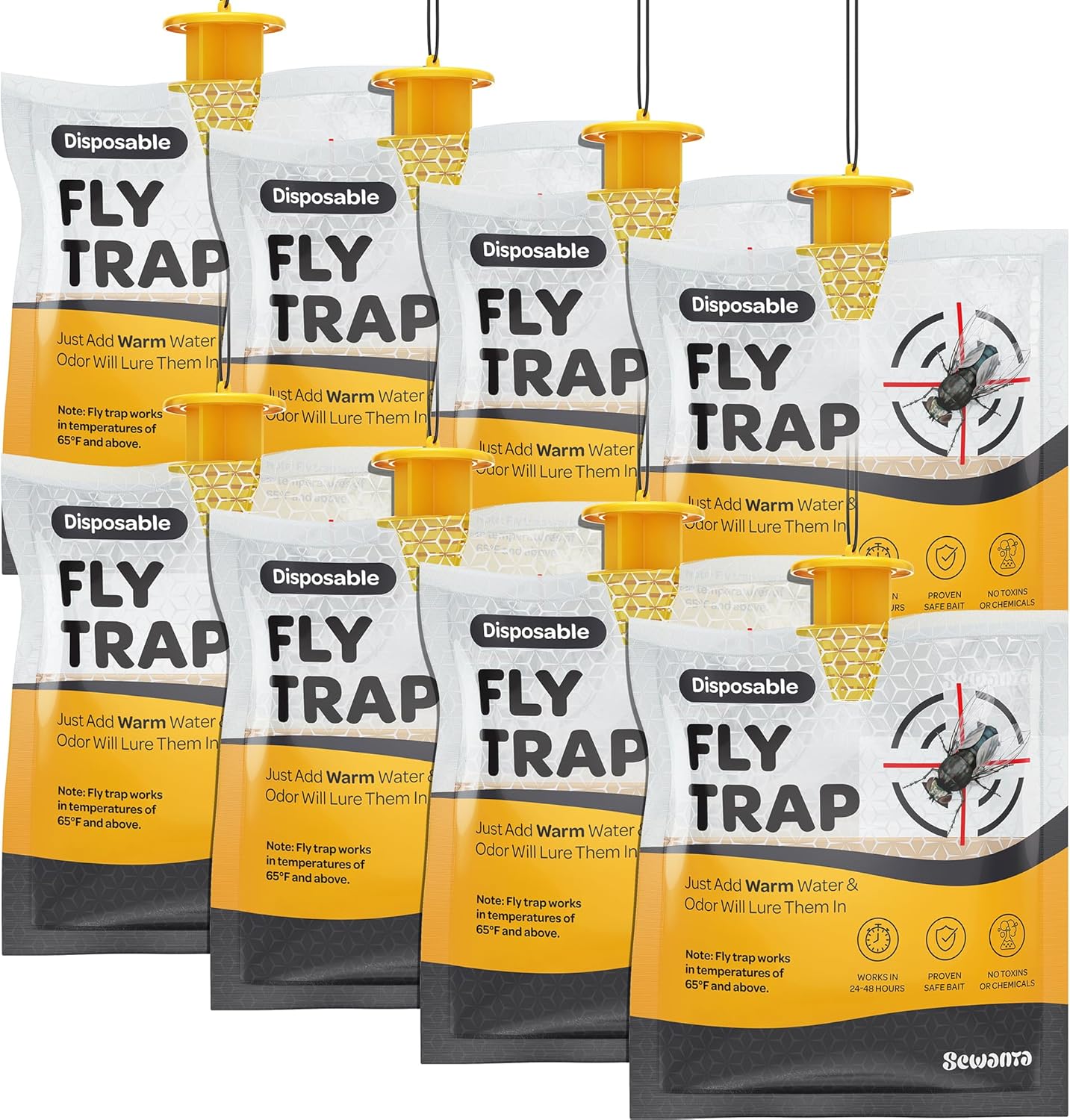 Outdoor Fly Trap [Set of 8] Fly Traps Outdoor with
