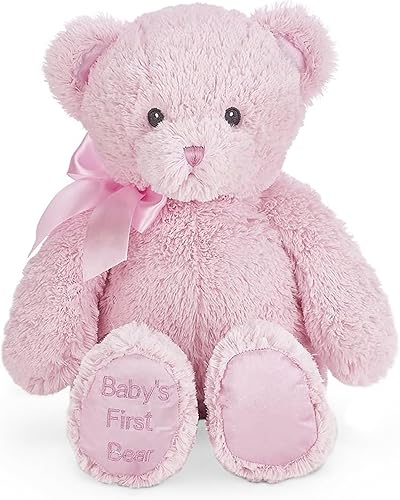 Bearington - El primer oso de peluche rosa para bebé 12 pulgadas