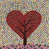 Vista 39 de Kit de mosaico para principiantes, perfecto para tu primer proyecto de mosaico, pato cuadrado de 7 pulgadas (20cm)