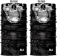 Vista 104 de Obacle - Tapabocas con cuello polar y de estilo de pañuelo contra el polvo y el sol para hombre y mujer