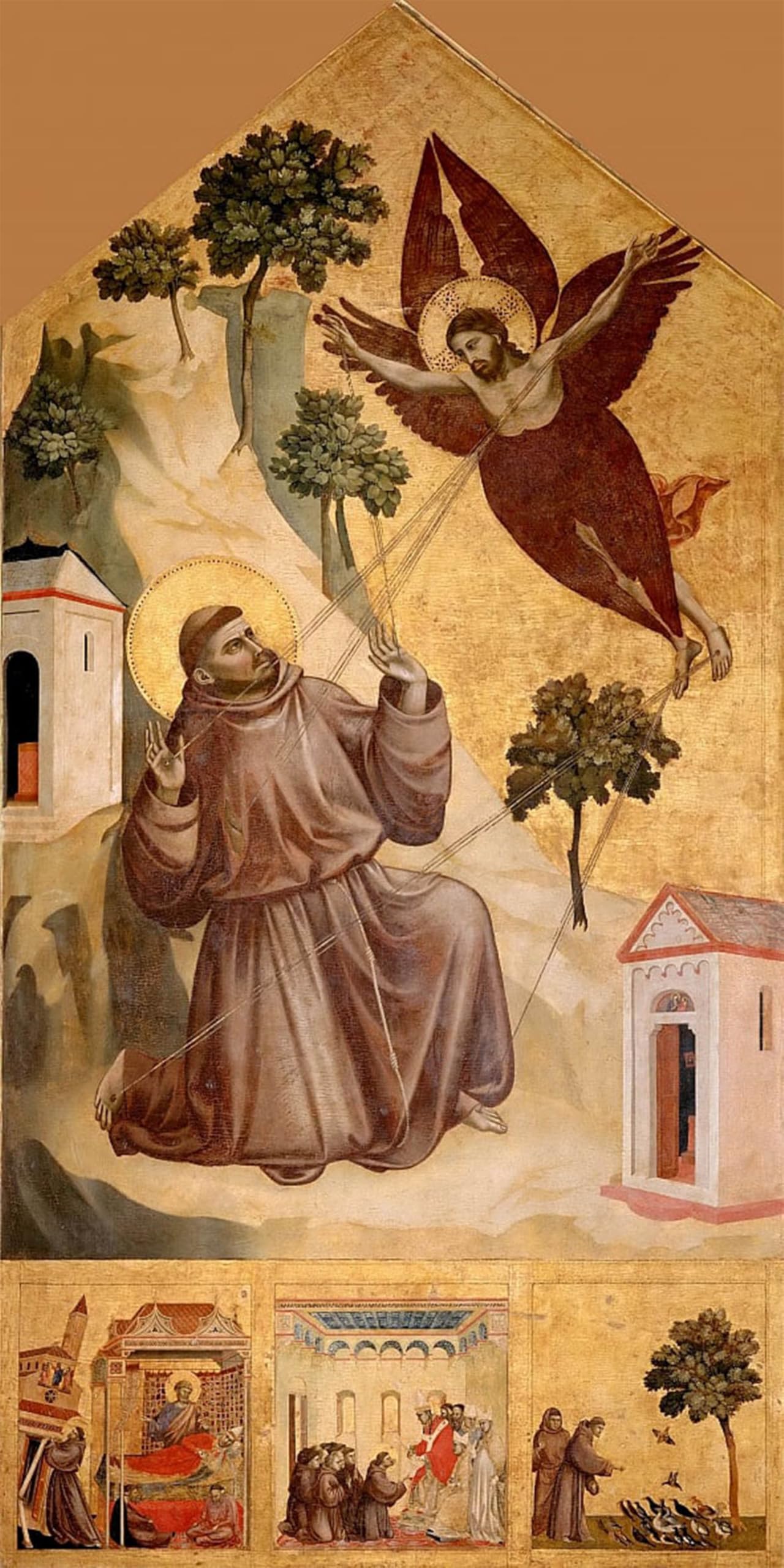 Posteriik No Frame Vintage Classic Picture Landscape Artwork Giotto By Giotto Di Bondone Portrait Canvas Painting For Office Home Decor 60X90cm